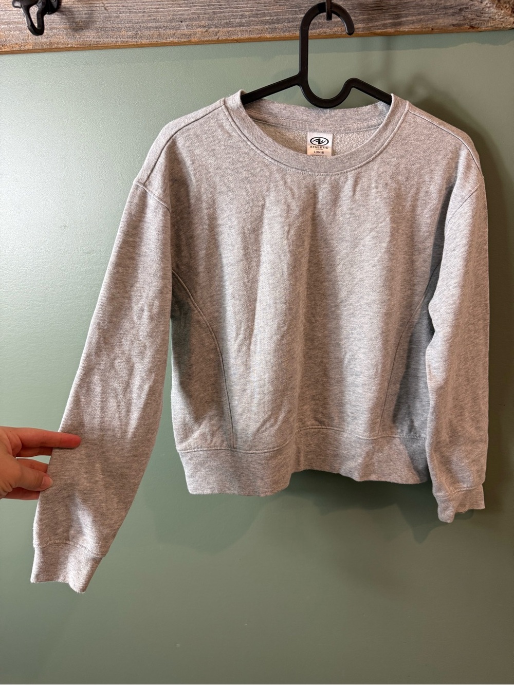 Gray Crewneck Sweatshirt kids girls